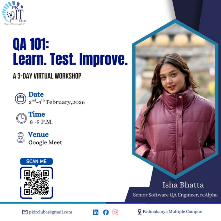 Image for QA 101 – Learn. Test. Improve.