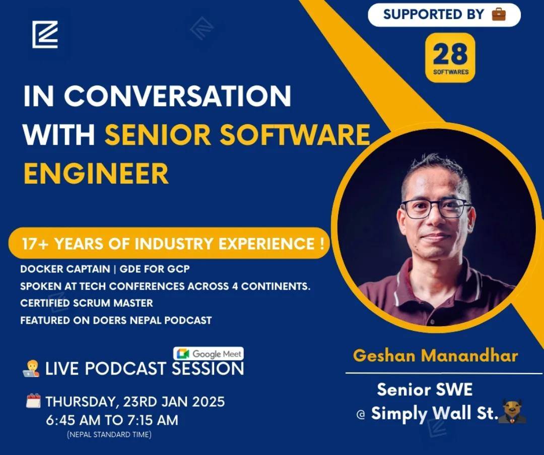 Live Session with Geshan Manandhar