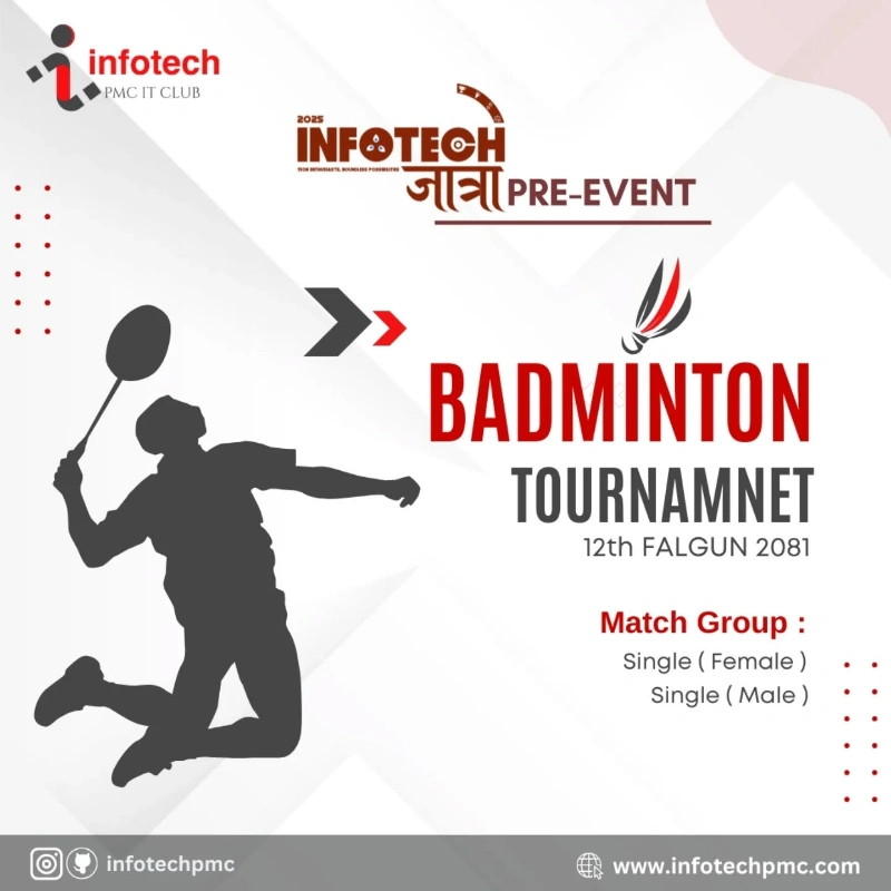 Infotech Badminton Tournament