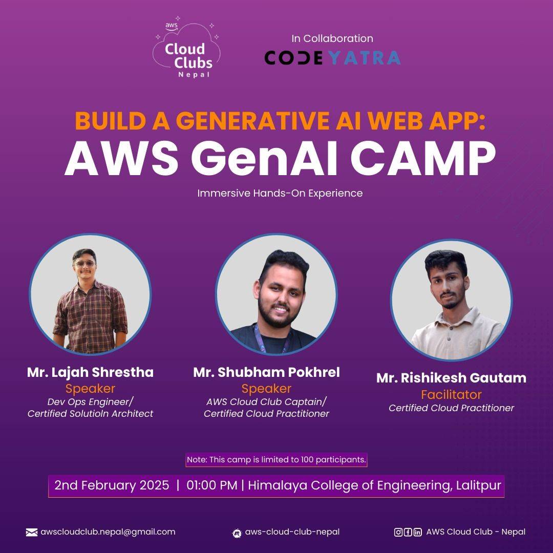 AWS GenAI Camp