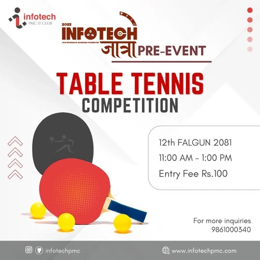 Infotech Table Tennis Tournament