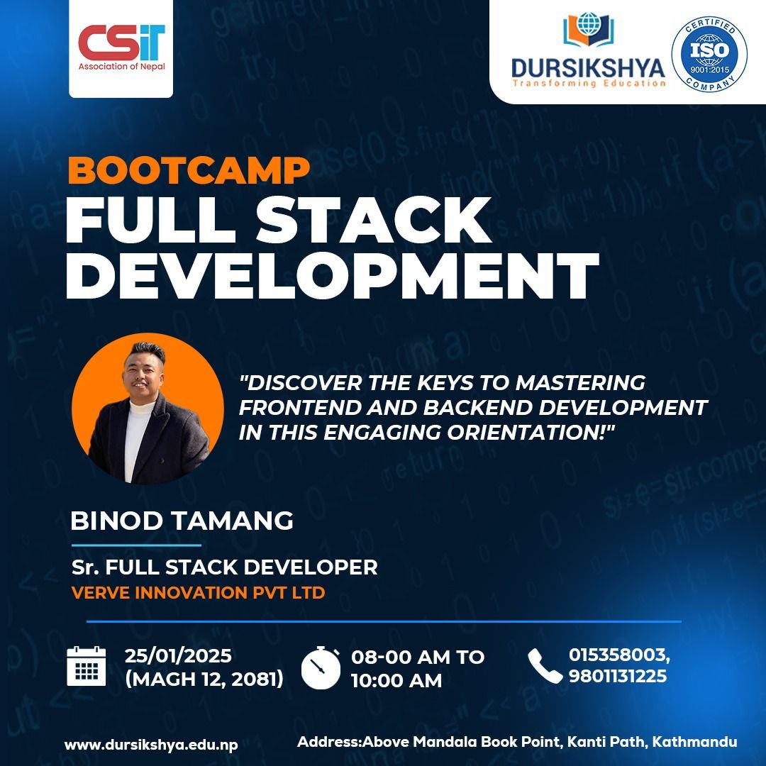 Full Stack Development Bootcamp