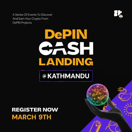 DePIN Cash Landing - Kathmandu