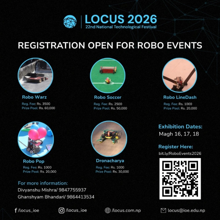 Image for Robo Events at LOCUS 2026