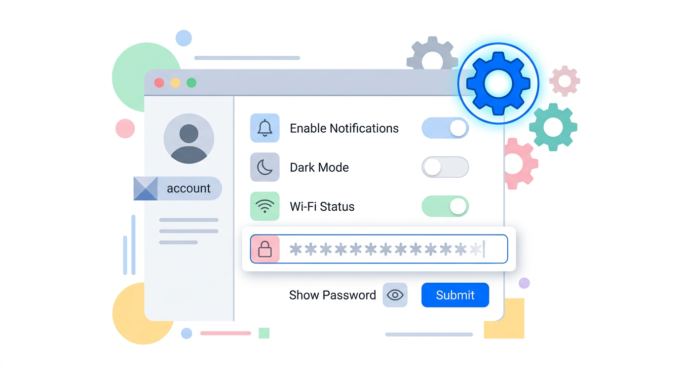 Screenshot of the Gmail SMTP configuration window with highlighted fields