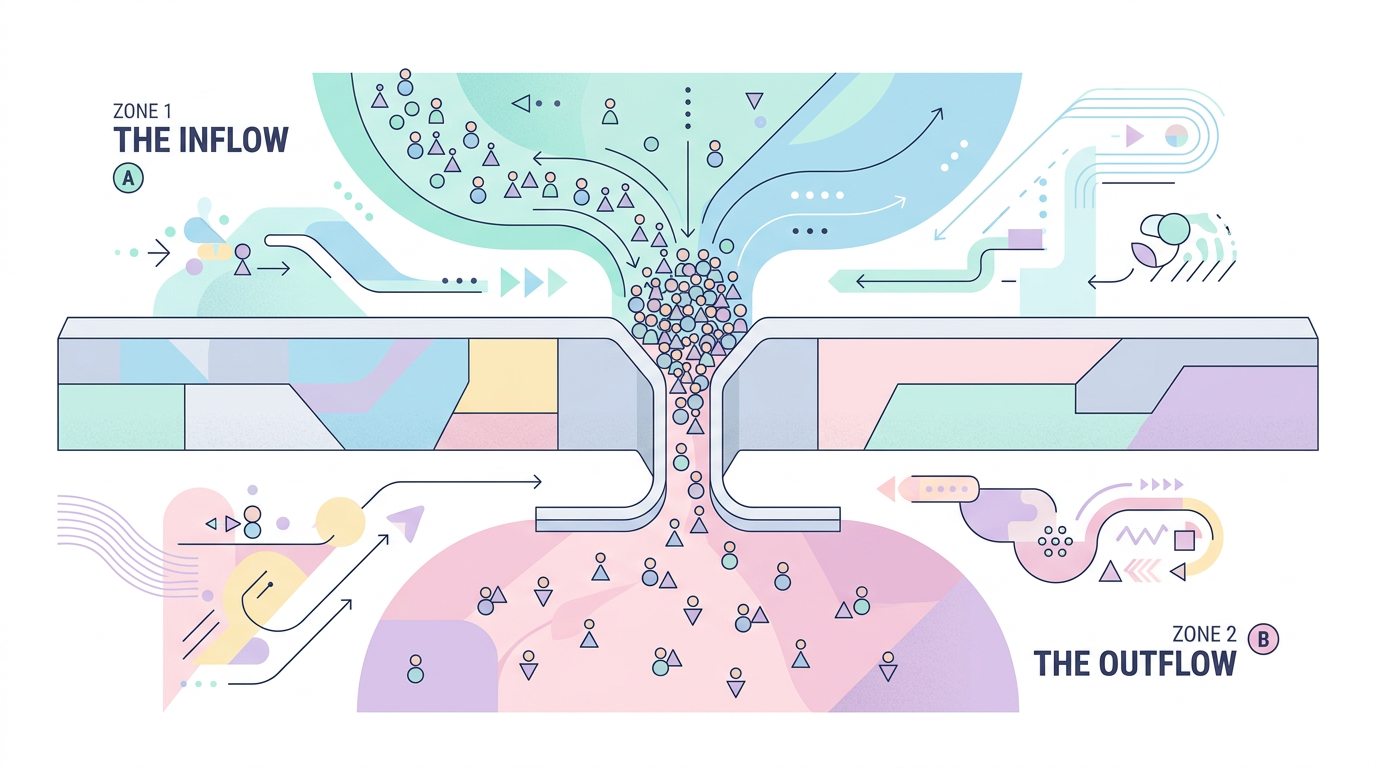 The boundary between JavaScript DOM and WebAssembly memory
