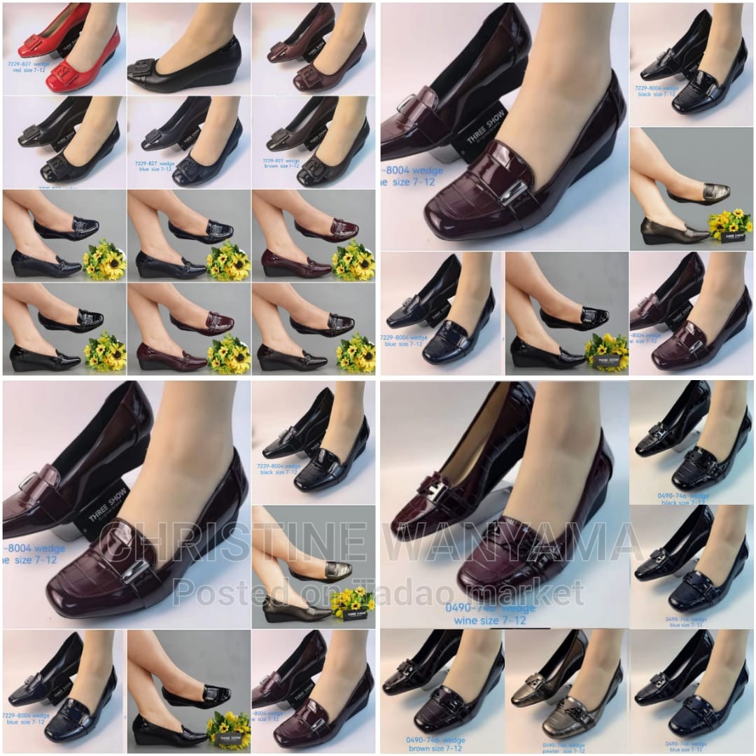 *🔥 Turkey Three Show quality wedge shoes for sale 3