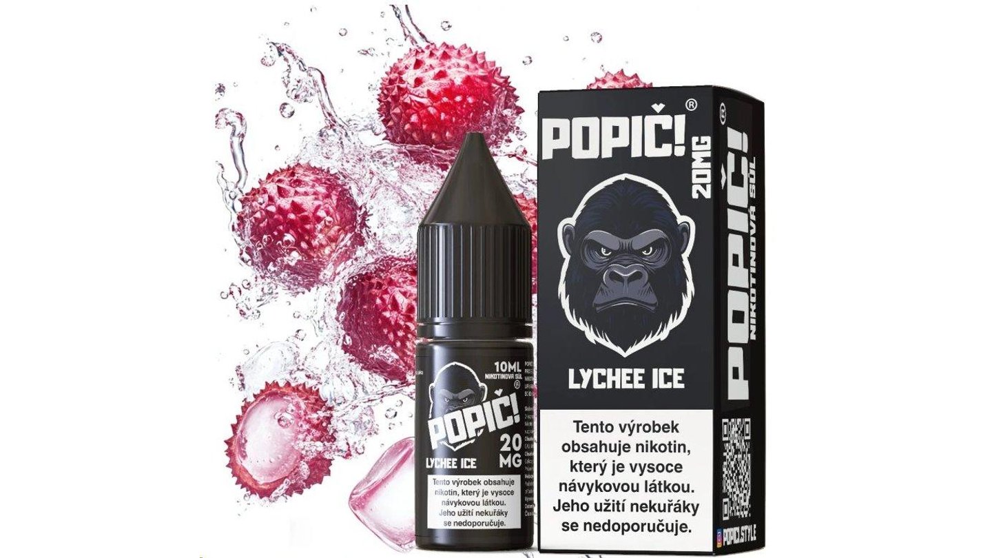 POPIČ! Lychee Ice 10ml 20mg
