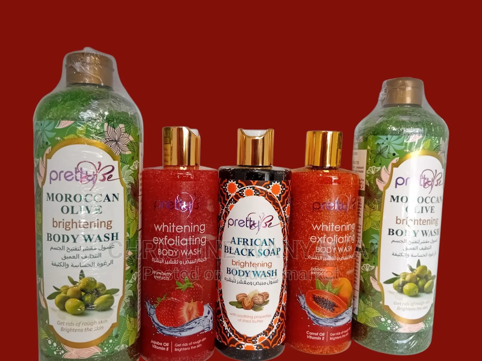 Exfoliating showergels 2