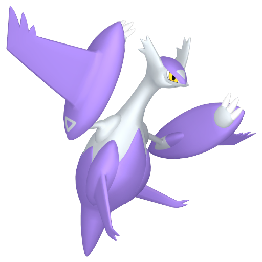 Latias - Dragon/Psychic type Pokemon from Pokemon Ruby and Sapphire with stats, moves, and evolution data