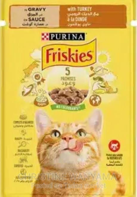 Cat food (friskies,) 2