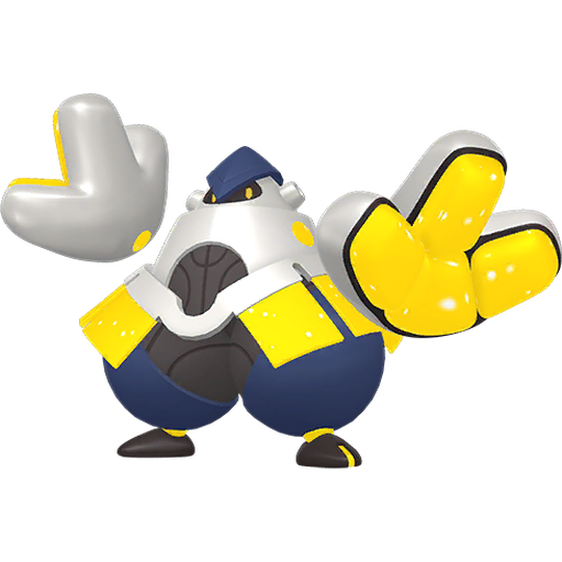 Iron-hands - Fighting/Electric type Pokemon from Pokemon Scarlet and Violet with stats, moves, and evolution data
