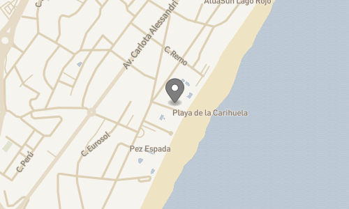 Lokation for Tropicana Costa del Sol Hotel