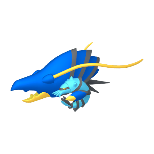 Clawitzer - Water type Pokemon from Pokemon Sword and Shield with stats, moves, and evolution data