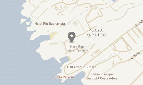 Lokation for Hard Rock Hotel Tenerife - ekstra værelser