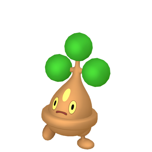Bonsly - Rock type Pokemon from Pokemon Platinum with stats, moves, and evolution data