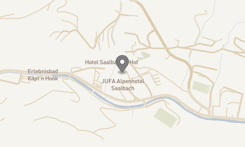 Lokation for JUFA Alpenhotel Saalbach