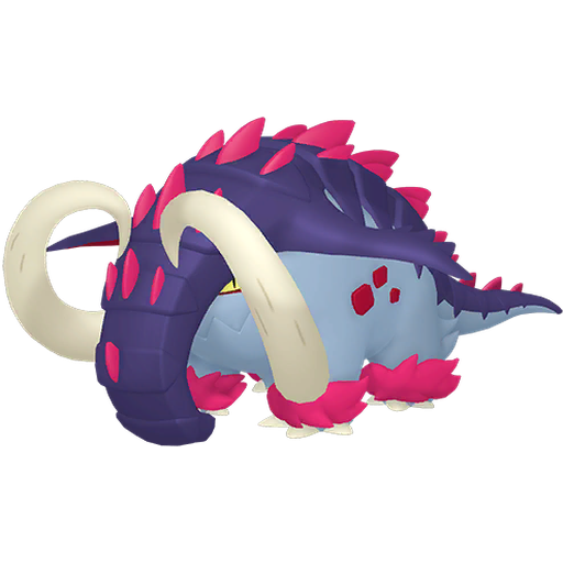 Great-tusk - Ground/Fighting type Pokemon from Pokemon Scarlet and Violet with stats, moves, and evolution data