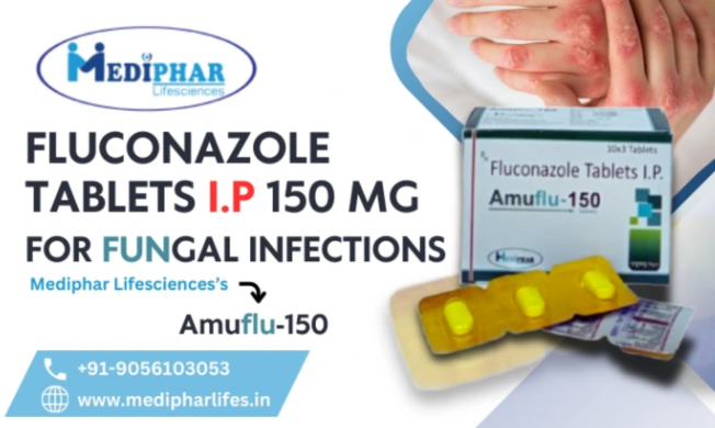 Fluconazole Tablets I.P 150 Mg For Fungal Infections