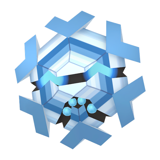 Cryogonal - Ice type Pokemon from Pokemon Sword and Shield with stats, moves, and evolution data