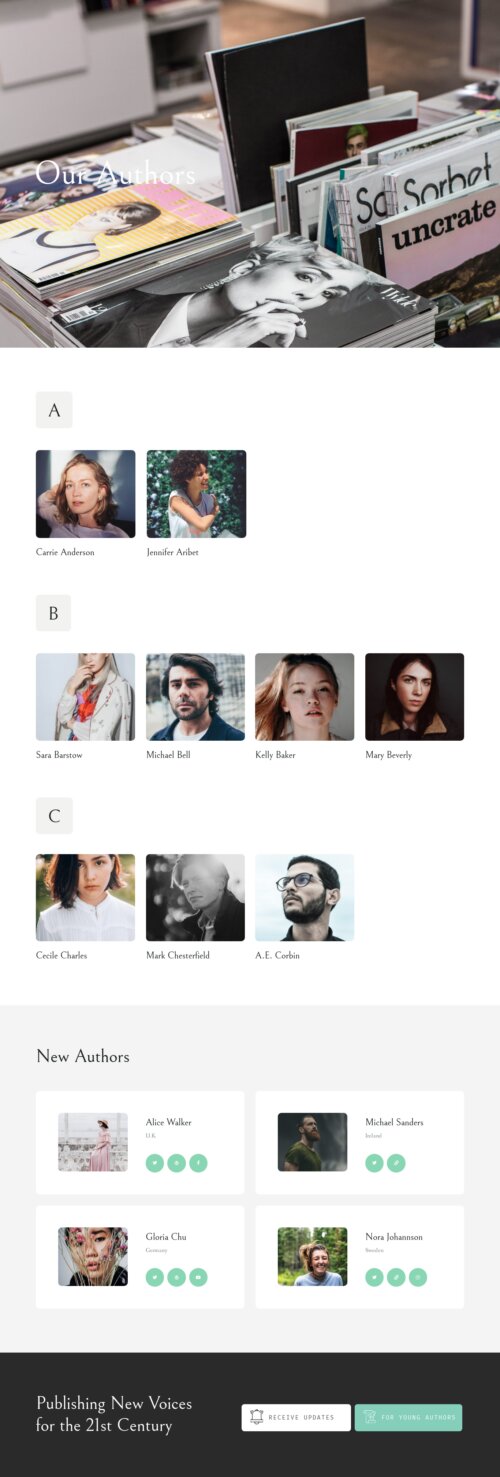 Indie Publishing House Authors