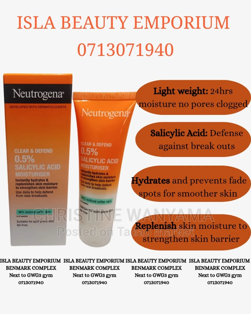 Neutrogena moisturizer 3