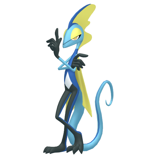 Inteleon - Water type Pokemon from Pokemon Sword and Shield with stats, moves, and evolution data