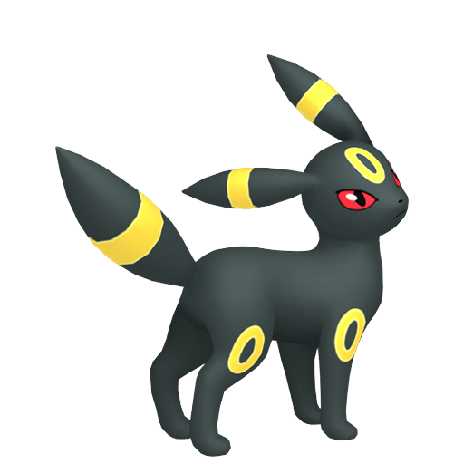 Umbreon - Dark type Pokemon from with stats, moves, and evolution data