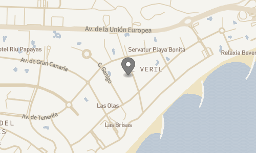 Lokation for Jardin del Atlantico