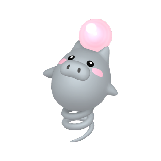 Spoink - Psychic type Pokemon from Pokemon X and Y with stats, moves, and evolution data