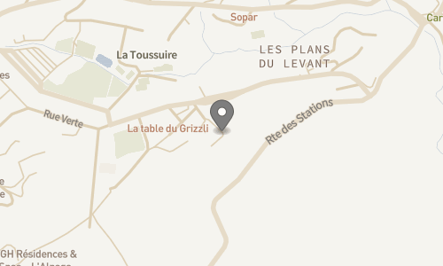 Lokation for Chalet Colette