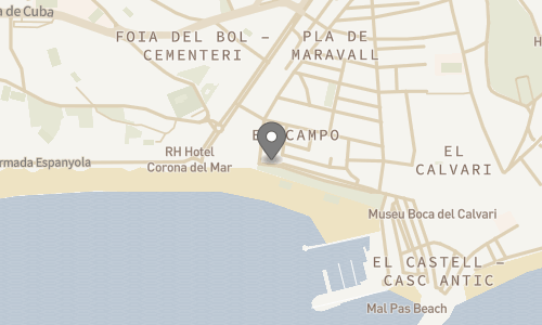 Lokation for Hotel H10 Porto Poniente