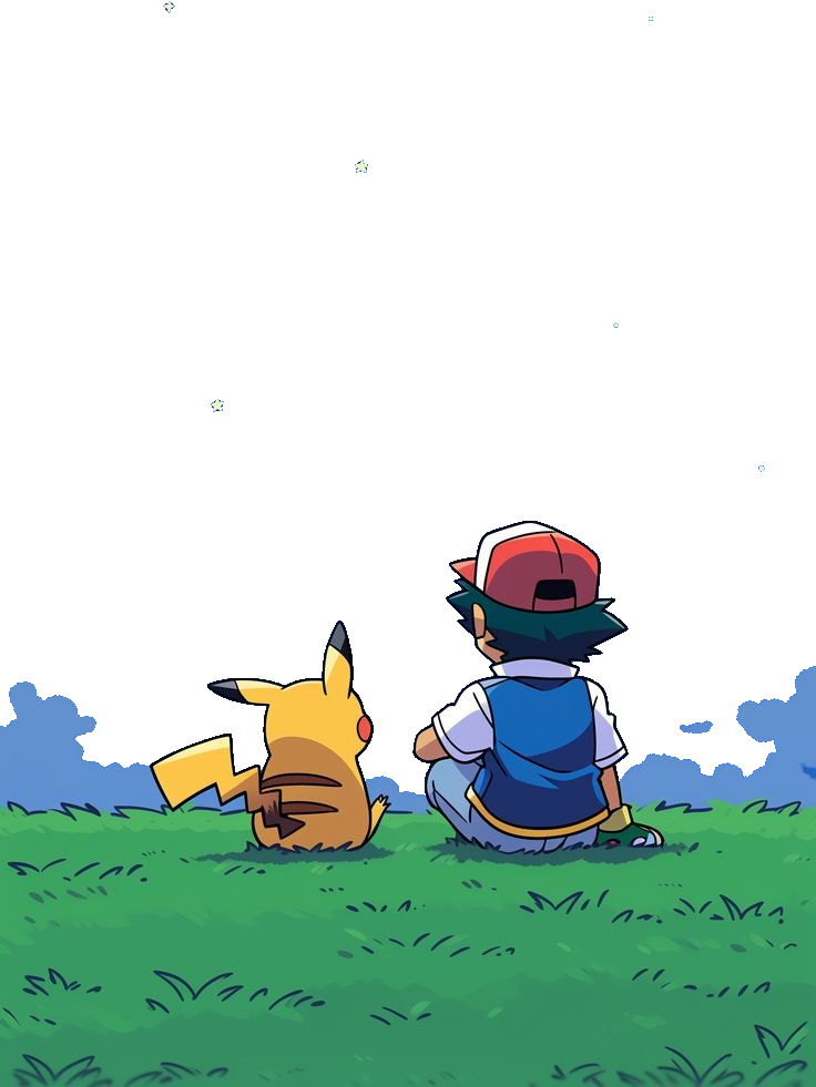 ash and pikachu for e-reader e-reader wallpaper or screensaver featuring png and pokemon and more