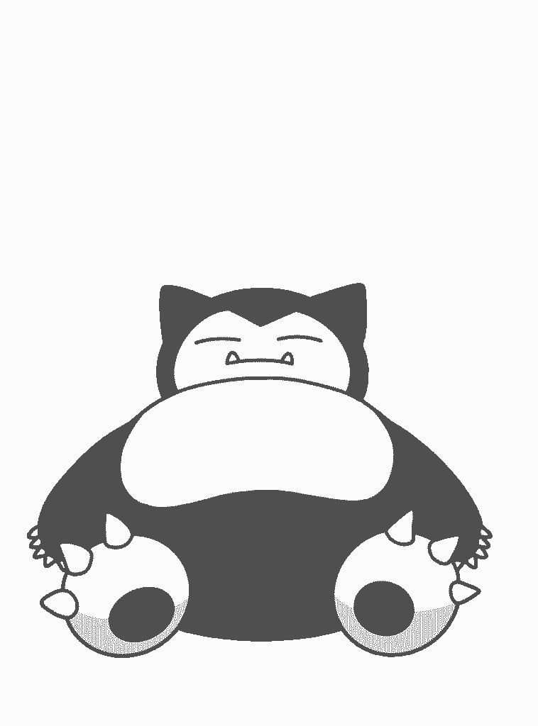 Snorlax for Kindle Paperwhite e-reader wallpaper or screensaver