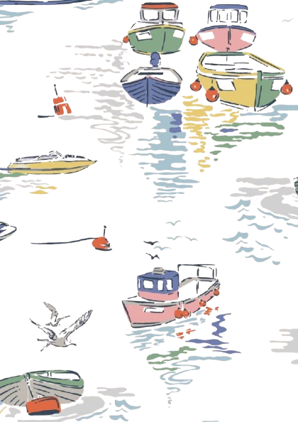 Boats on the Water for Kobo Libra e-reader wallpaper or screensaver featuring boats and minimal and more