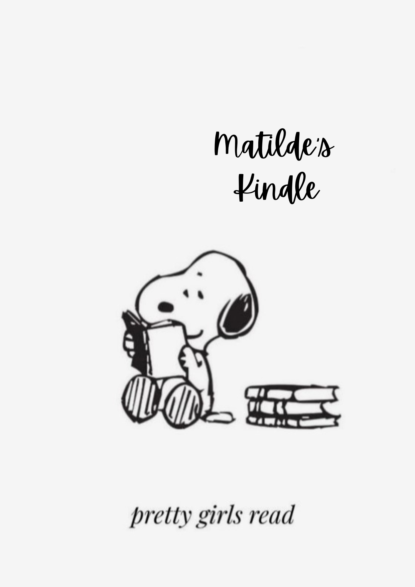 Snoopy kindle wallpaper for Other e-reader wallpaper or screensaver
