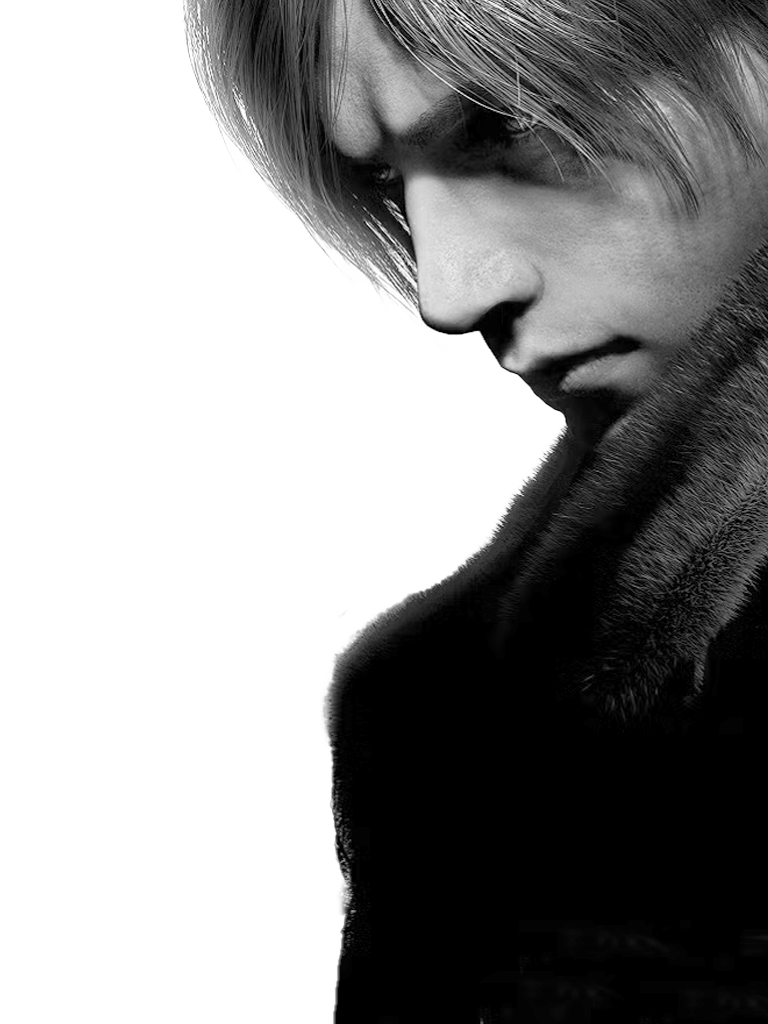 Leon  for Kindle Paperwhite e-reader wallpaper or screensaver featuring re4r and resident evil 4 remake and more