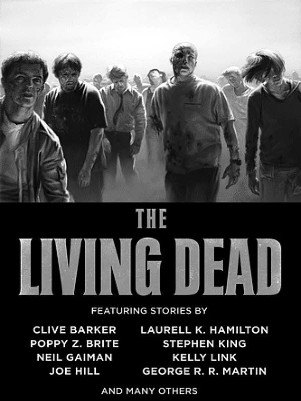 The Living Dead anthology cover for Other e-reader wallpaper or screensaver featuring horror and zombie and more