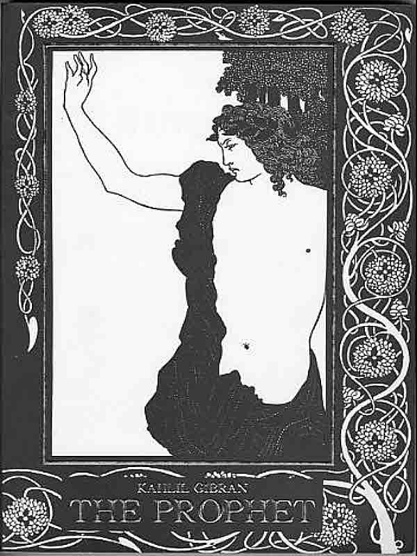 The Prophet by Kahlil Gibran cover illustration for Other e-reader wallpaper or screensaver featuring illustration and book cover and more