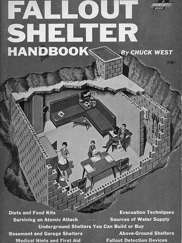 Fallout Shelter Handbook cover for Other e-reader wallpaper or screensaver featuring vintage and survival and more