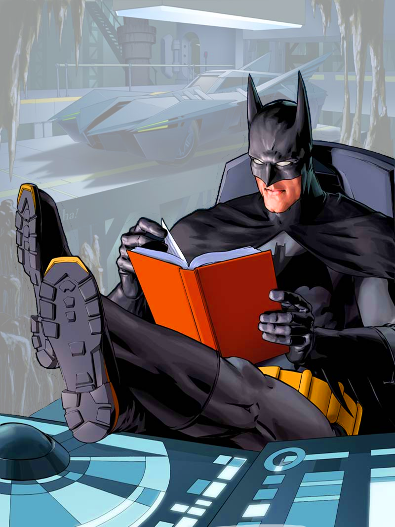I Am Bookman! for Kobo Libra e-reader wallpaper or screensaver featuring color and transparent and more