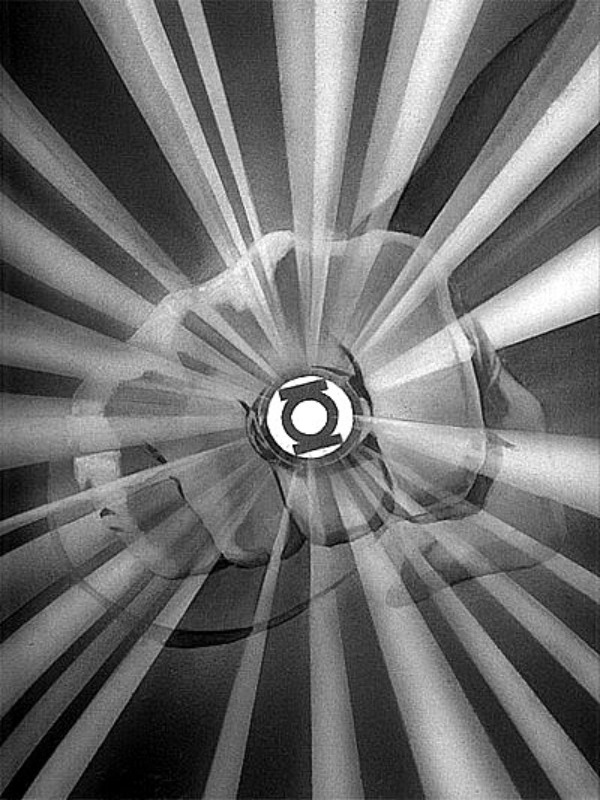 Green Lantern symbol radiating light for Other e-reader wallpaper or screensaver featuring green-lantern and superhero and more