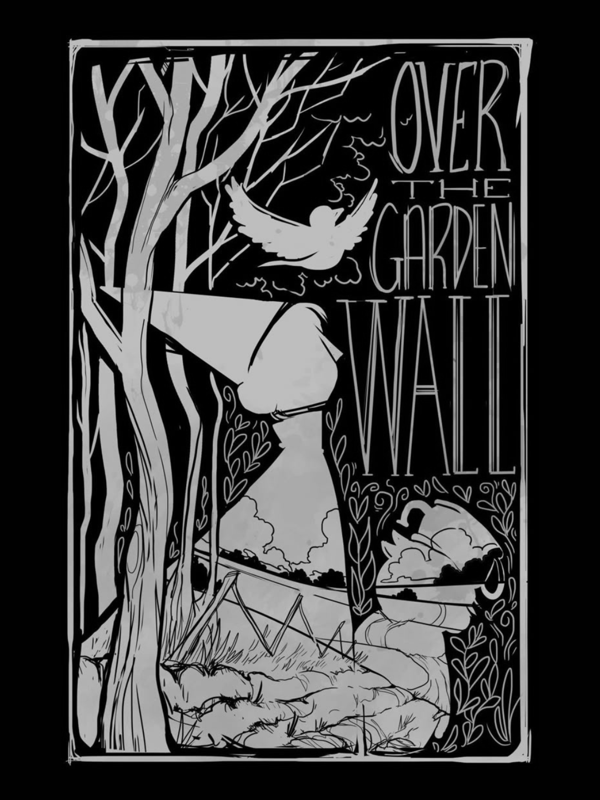 Over the Garden Wall illustration for Other e-reader wallpaper or screensaver featuring illustration and over-the-garden-wall and more