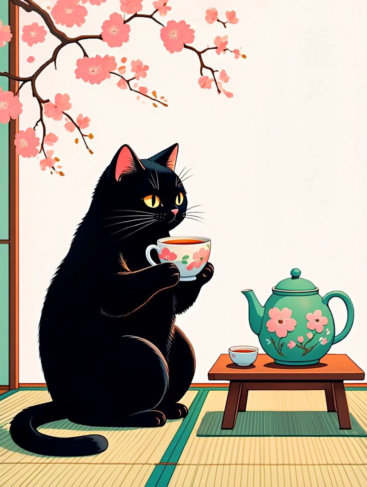 A little kitt-tea. for Kobo Libra e-reader wallpaper or screensaver featuring color and cat and more