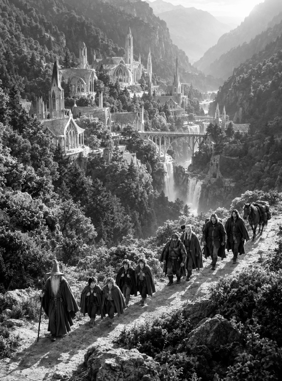 Rivendell for e-reader e-reader wallpaper or screensaver