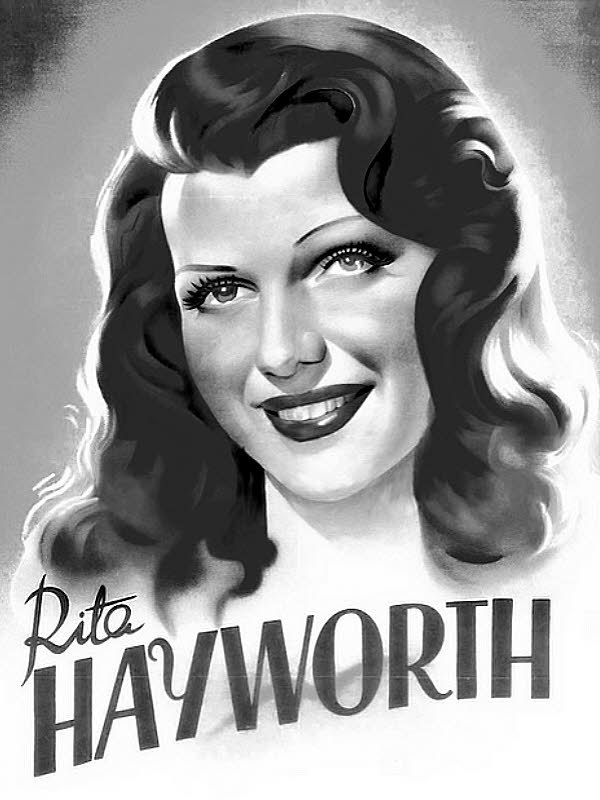 Rita Hayworth portrait for Other e-reader wallpaper or screensaver featuring rita-hayworth and hollywood and more