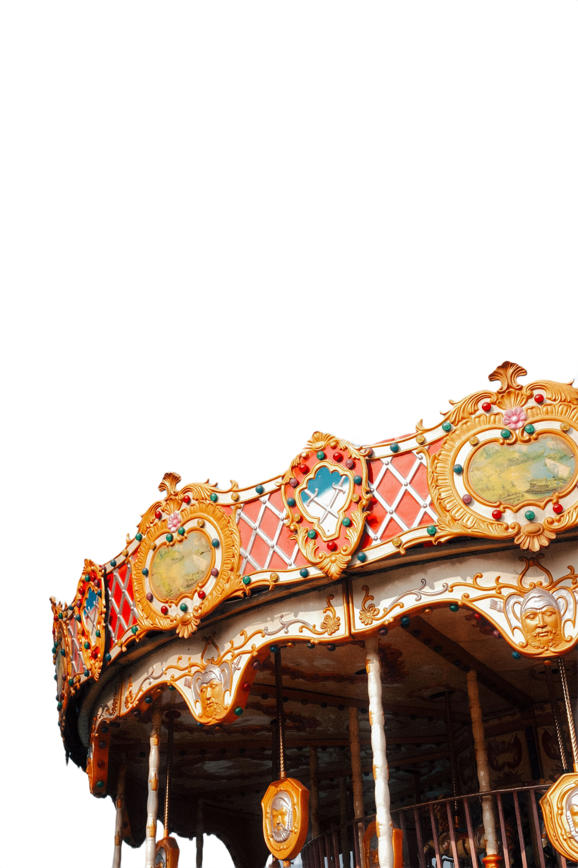 Merry Go Round for Kobo Clara e-reader wallpaper or screensaver featuring transparent and carnival and more