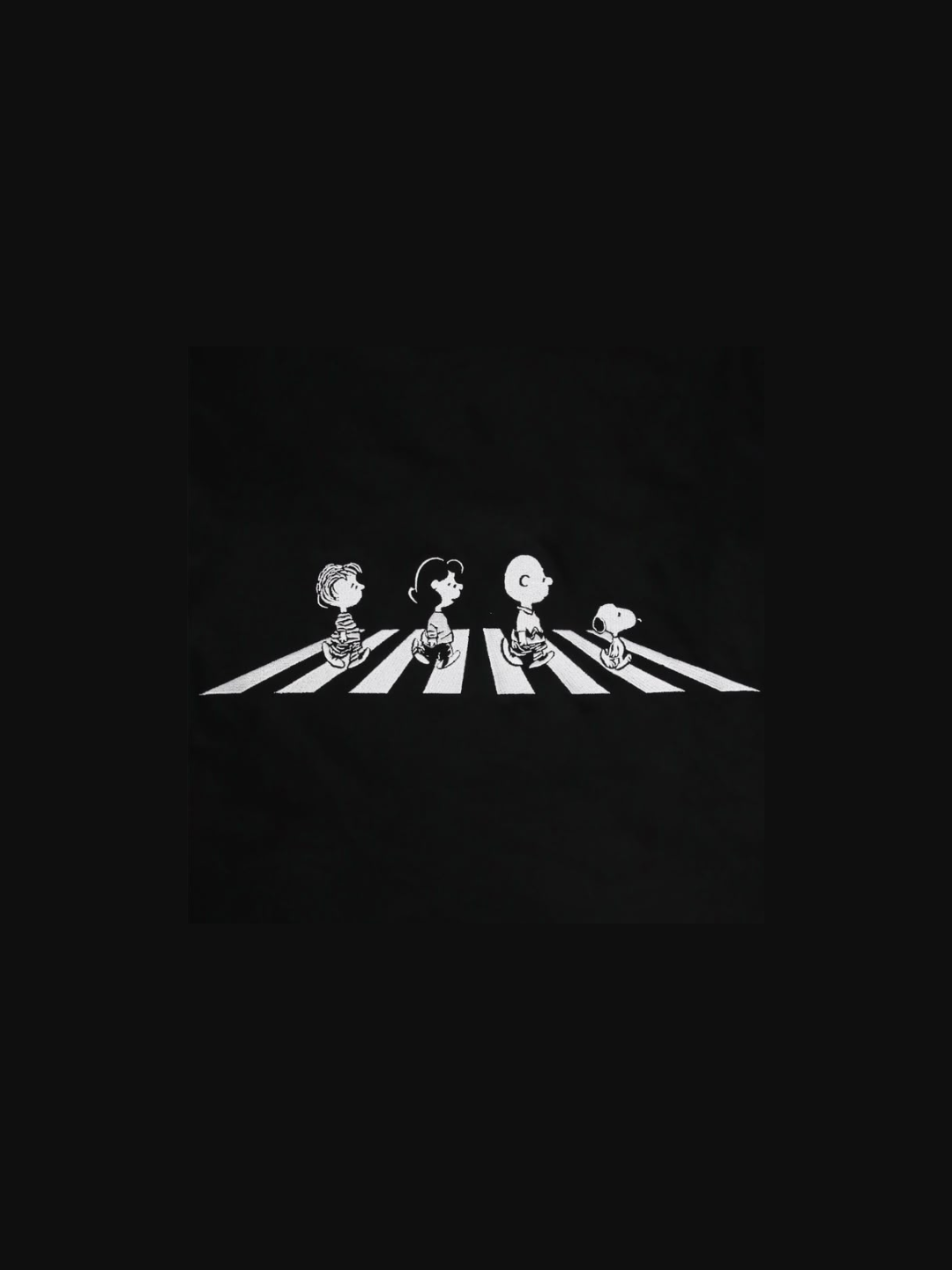Peanuts characters crossing Abbey Road for Other e-reader wallpaper or screensaver featuring peanuts and charlie-brown and more