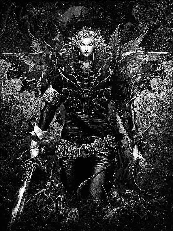 Gothic Angelic Vampire for Other e-reader wallpaper or screensaver featuring gothic and vampire and more