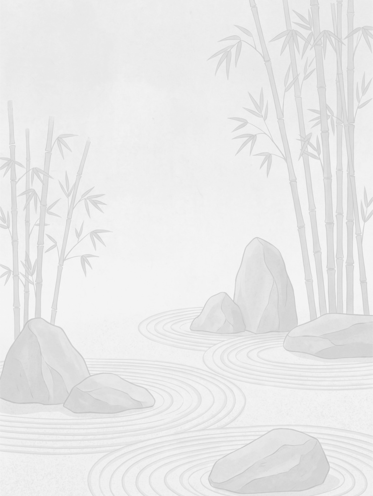 Bamboo Garden for Kindle Paperwhite e-reader wallpaper or screensaver featuring zen-wallpaper